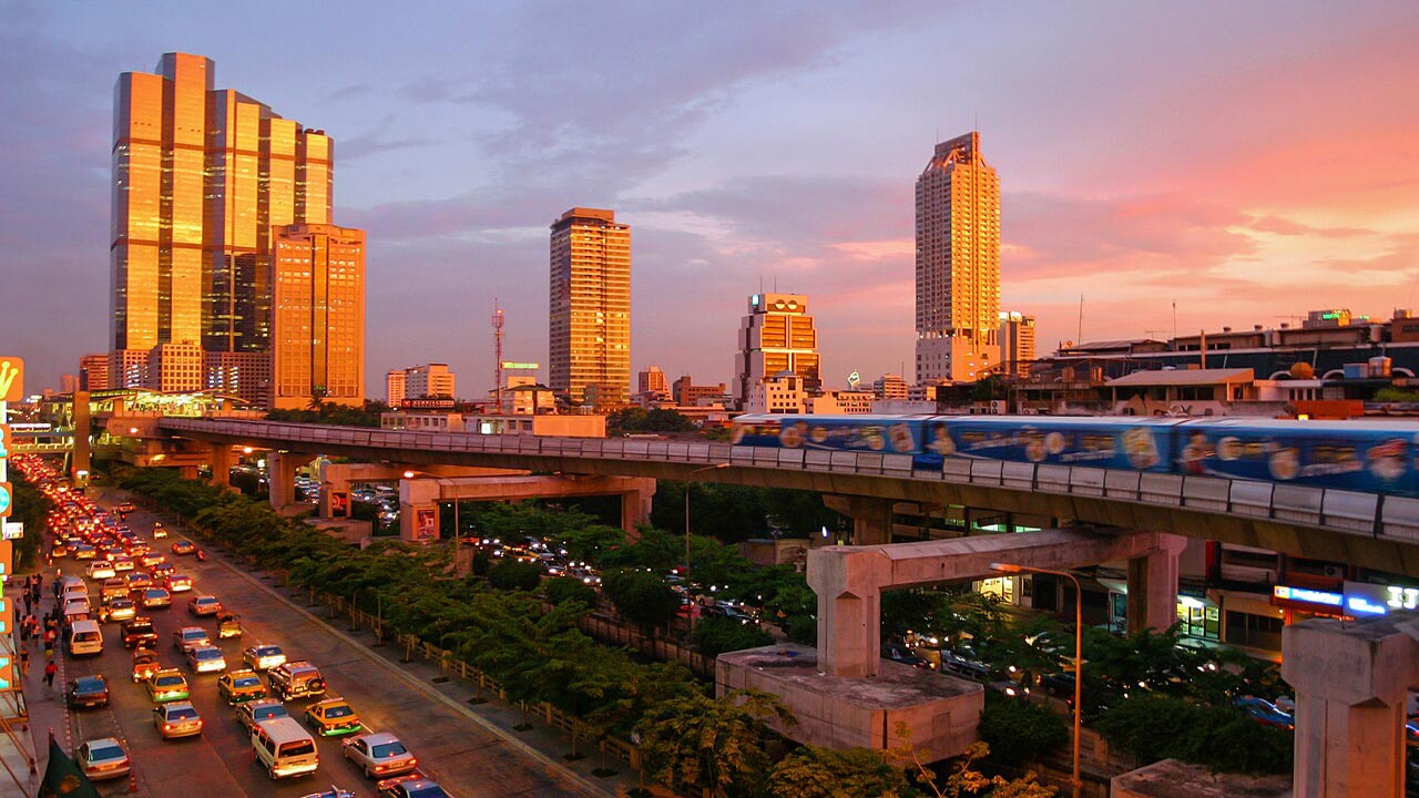 bangkok cityscape