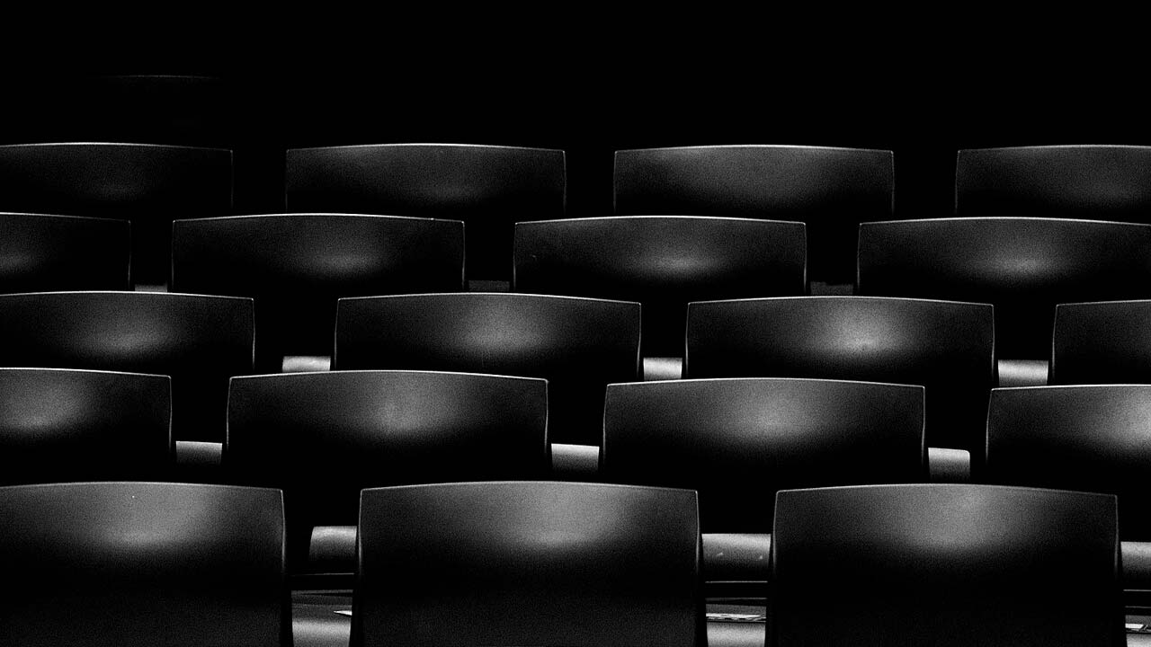 empty movie theater seats