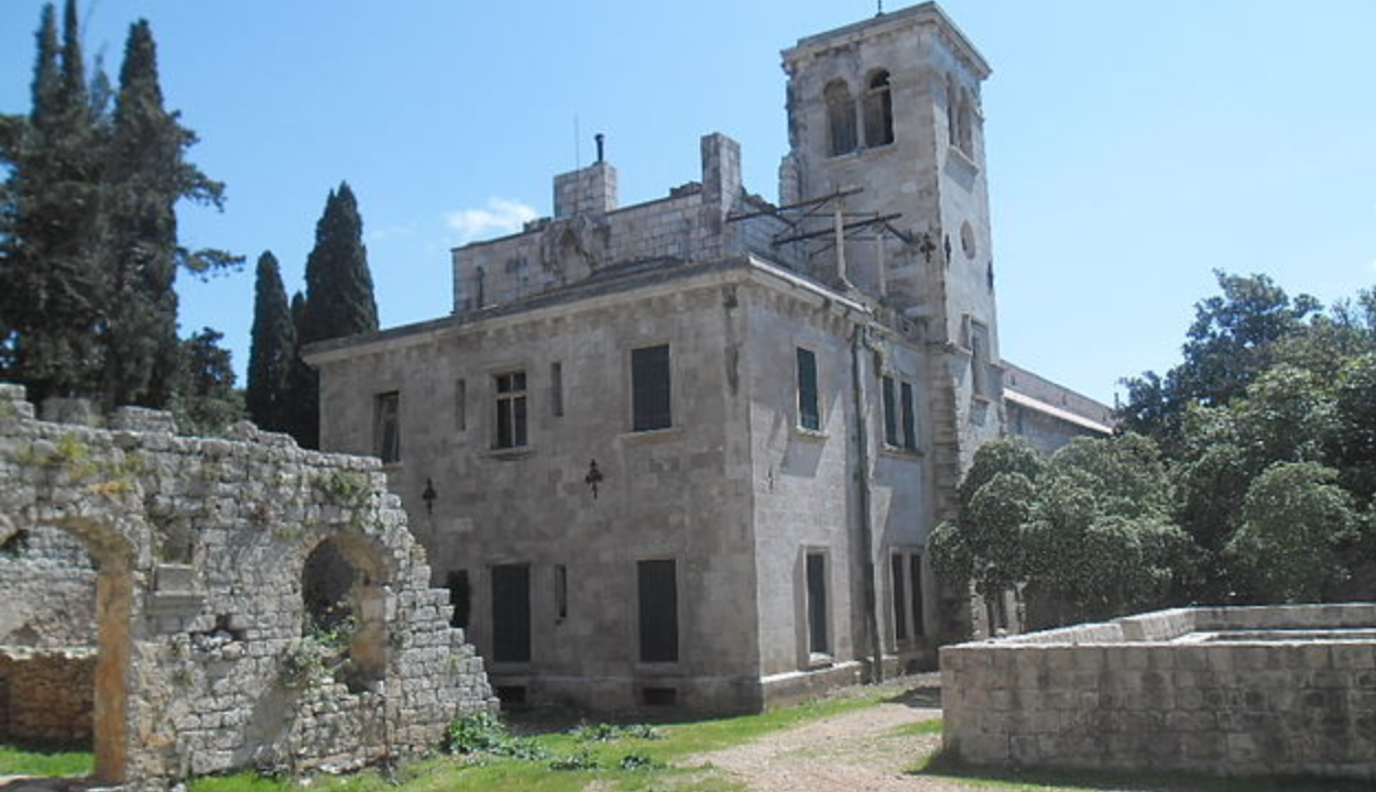 Lokrum Island where you can visit the Game of Thrones museum in Croatia