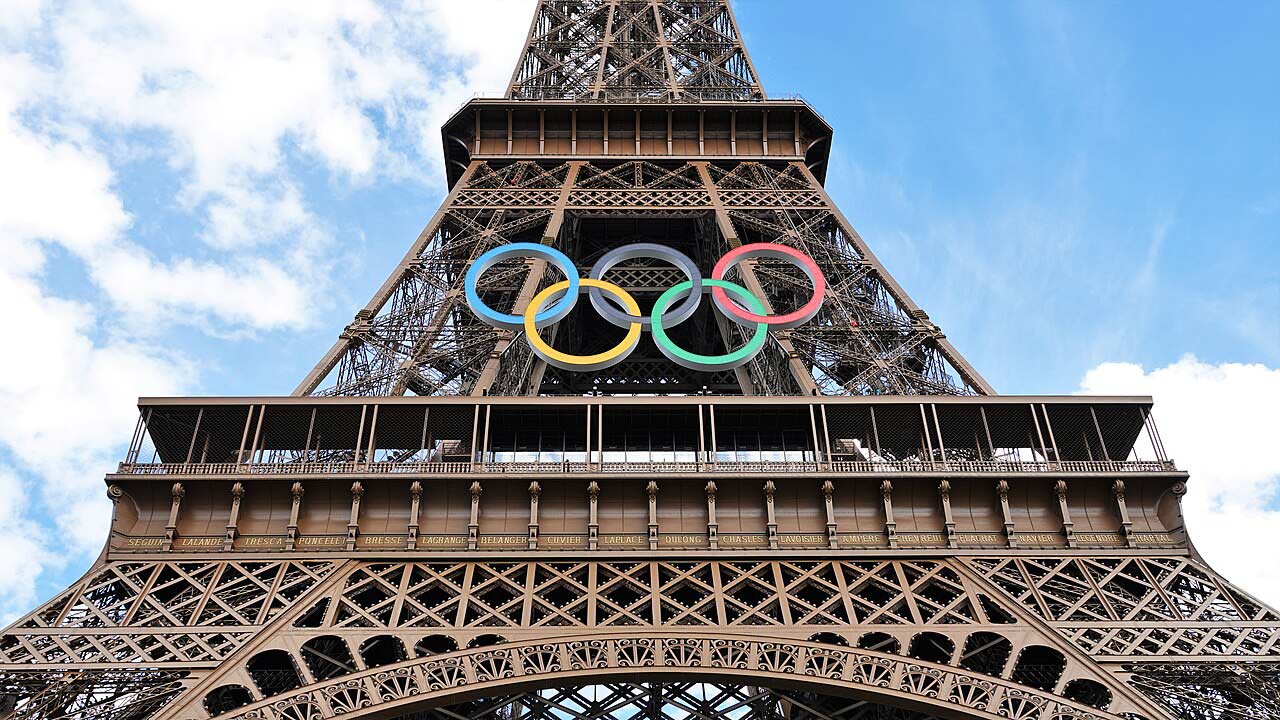 paris olympics eiffel tower