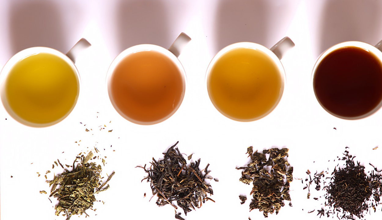 different types of tea have different benefits