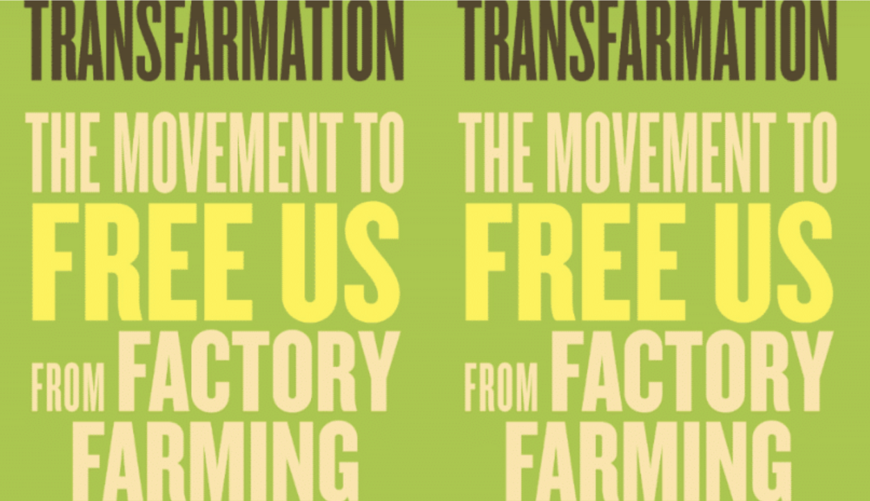 Leah Garcés' book release Transfarmation free us from factory farming