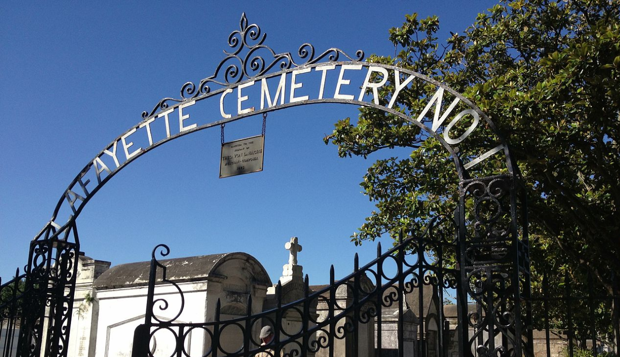 Layfette Cemetery No 1 is often used for filming locations in New Orleans