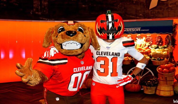 chomps the mascot cleveland