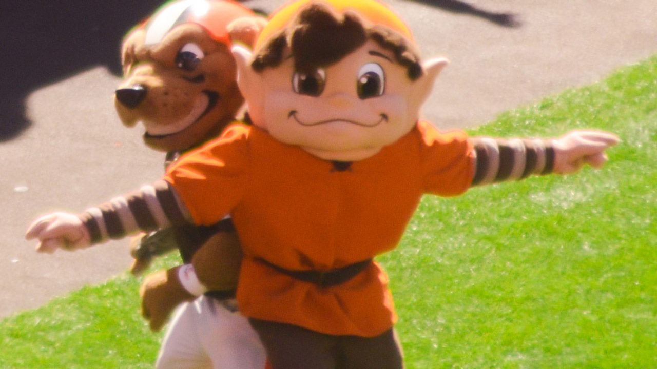 cleveland browns mascots