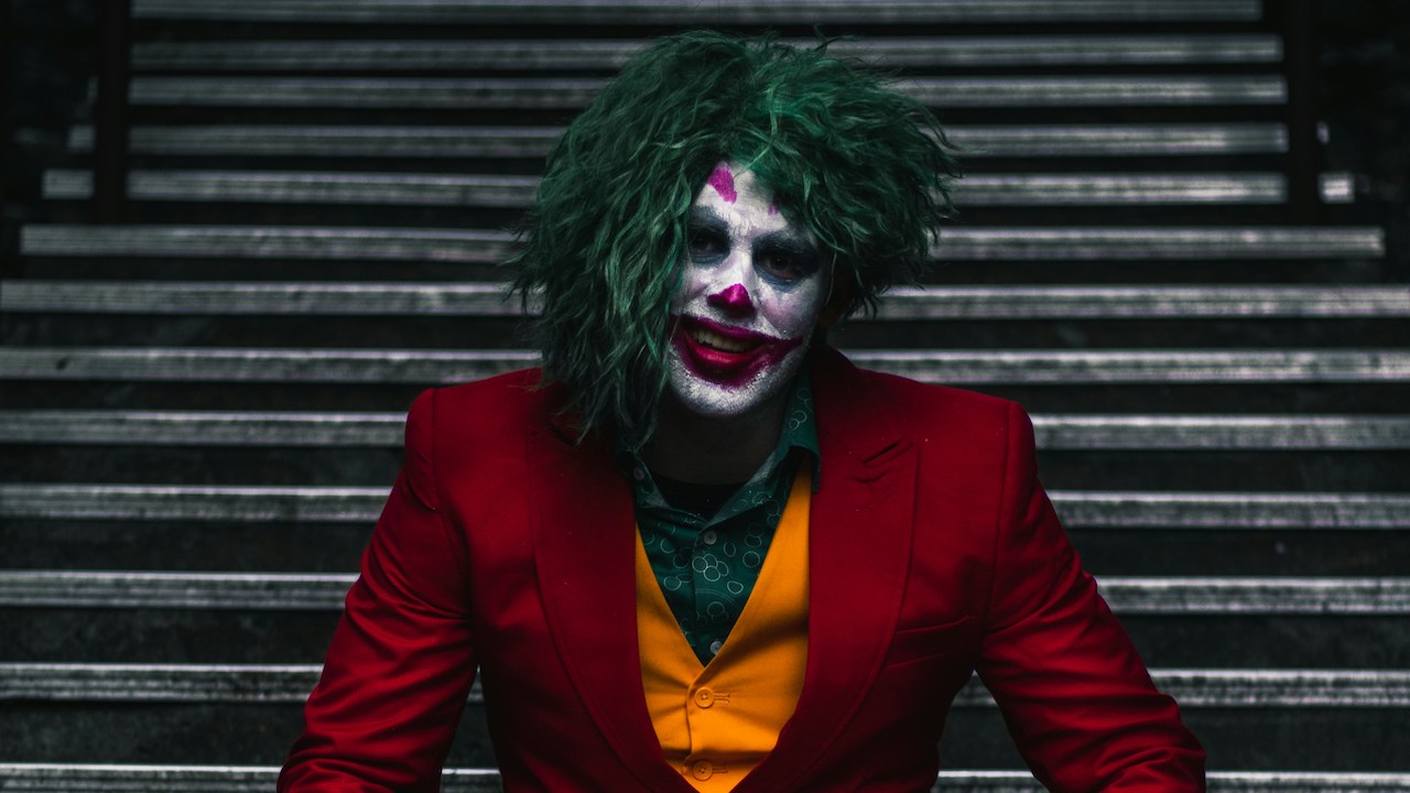 joker, creepy, clown