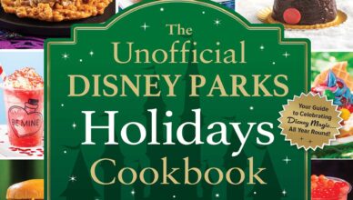 the unofficial disney parks holidays cookbook front cover