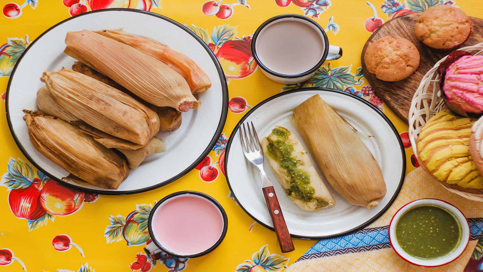 plate tamales